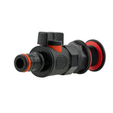 Drain Kit Plug Valve Outlet (Black)