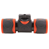 In Line Soft Touch Valve Snap-On Female Black