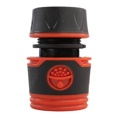 Female Soft Touch Hose Connector 1/2" or 5/8" Hose, Black