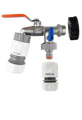 IBC 2” S60X6 Cap with Double Lever Tap, 1 x Max Flo Outlet and 1 x Standard Outlet