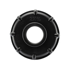 IBC 2” S60X6 Cap with Water Filter, Lever Valve and Max Flo Hose Connectors Set