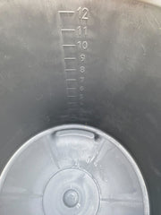 Black PP Bucket 12L