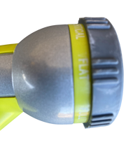 Hose Gun Water Sprayer 8-Function Metal, Lime