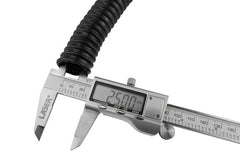 Corrugated Pipe 1" (25mm) with 2 x Double Wire Clips Set