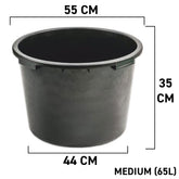 Round Mixing Tub 65L