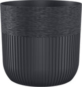 Luca Pot without Hole 140mm Deep Black