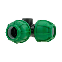 MDPE Elbow-Tee 25mm - 1/2" BSPM