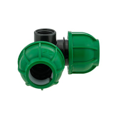 MDPE Elbow-Tee 25mm - 1/2" BSPM