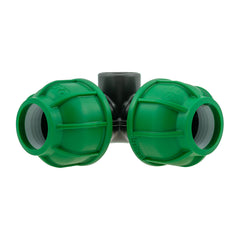 IBC 2” S60X6 Cap with MDPE Elbow Tee 25mm