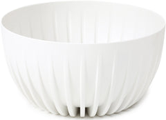 Mira Bowl Pot, Insert and Hole with Plug 300mm White
