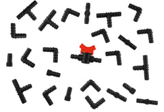 Mix 1/2" Barb Connectors HOZ25+