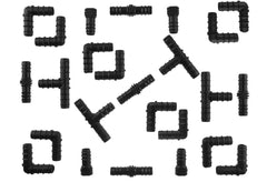 Mix 1/2" Barb Connectors HOZ25