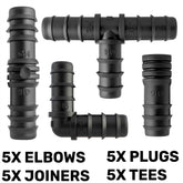 Mix 1/2" Barb Connectors POROUS20