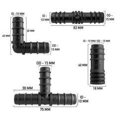 Porous Pipe Kit, POROUS-KIT12
