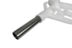 Fuel Gun White 1" Barb Inlet - Metal Outlet
