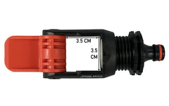 Kitchen Tap Adaptor "Non Branded" Red