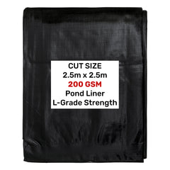 Pond Liner L-Grade 2.5m x 2.5m