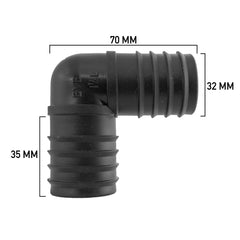 Pond Elbow Connector 32mm