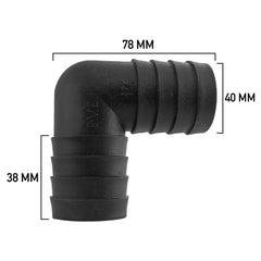 Pond Elbow Connector 40mm