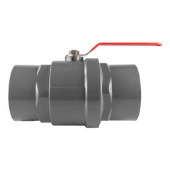 PP 4" BSPF Stopcock with Stainless Steel Ball Valve and Handle