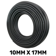 Rubber 10mm Braided Fuel, Oil Hose SAE J30 R6