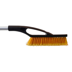 Telescopic Snow Brush + Ice Scraper Orange