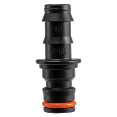 Porous Pipe Connector 1/2" Barb to Snap On Male