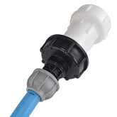 IBC Extender with 2” S60X6 Cap and 20mm MDPE Straight