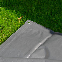 Grey L-Grade Tarpaulin 8m x 10m