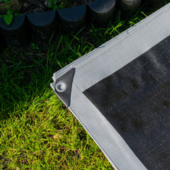 Silver XL-Grade Tarpaulin 5m x 5m