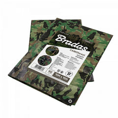 Camouflage M-Grade Tarpaulin 10m x 15m BRADAS