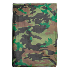 Camouflage M-Grade Tarpaulin 3m x 3m