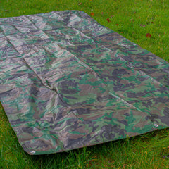 Camouflage M-Grade Tarpaulin 5m x 8m