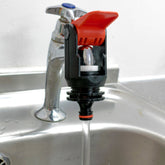 Kitchen Tap Adaptor "Non Branded" Red