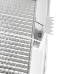 Louvre Vent White DL/140X210 RW LUX With Fly Mesh