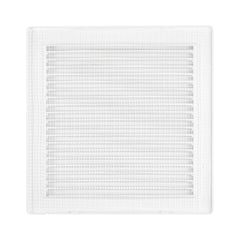 Through Wall Ventilation Kit DL0163 Louvre Vent with Brown External Vent