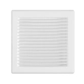 Louvre Vent White DL/135 RW LUX With Fly Mesh