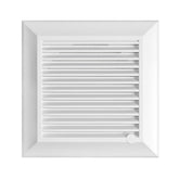 Louvre Vent White Duo Smart 135 fi 125mm With Fly Mesh