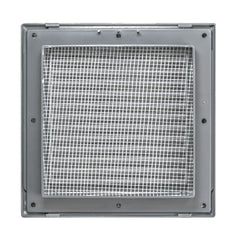 Louvre Vent Graphite Duo Smart 135G 135mm With Fly Mesh