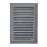 Louvre Vent Graphite Duo Smart 140/210 140mm X 210mm With Fly Mesh