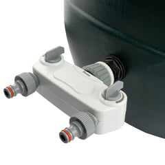 Water Butt Kit 3/4” BSP with WL 2-Way Valved Manifold