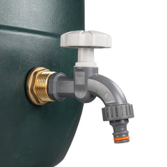 Water Butt Brass Kit 3/4" with Grey Dial Tap