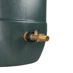 Water Butt Brass Kit 3/4" with Brass Valve + 19mm Barb