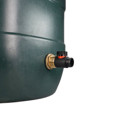 Water Butt Brass Kit 1" with 3/4" BSP In-Line Valve