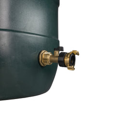 Water Butt Brass Kit 1" with Brass Valve + Geka