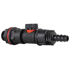 Water Butt Kit 3/4" with In-Line Valve + 1/2" Barb and Drill Bit