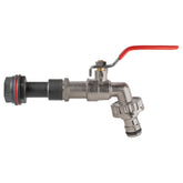 Water Butt Extension Kit 1/2" with Quick Connect Lever Tap