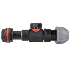 Water Butt Extension Kit 3/4" with In-Line Valve + 20mm MDPE and Drill Bit