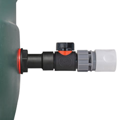 Water Butt Extension Kit 3/4" with In-Line Valve + Female Quick Connector WL and Drill Bit