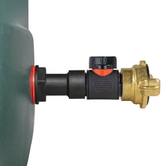 Water Butt Extension Kit 3/4" with In-Line Valve + Geka and Drill Bit
